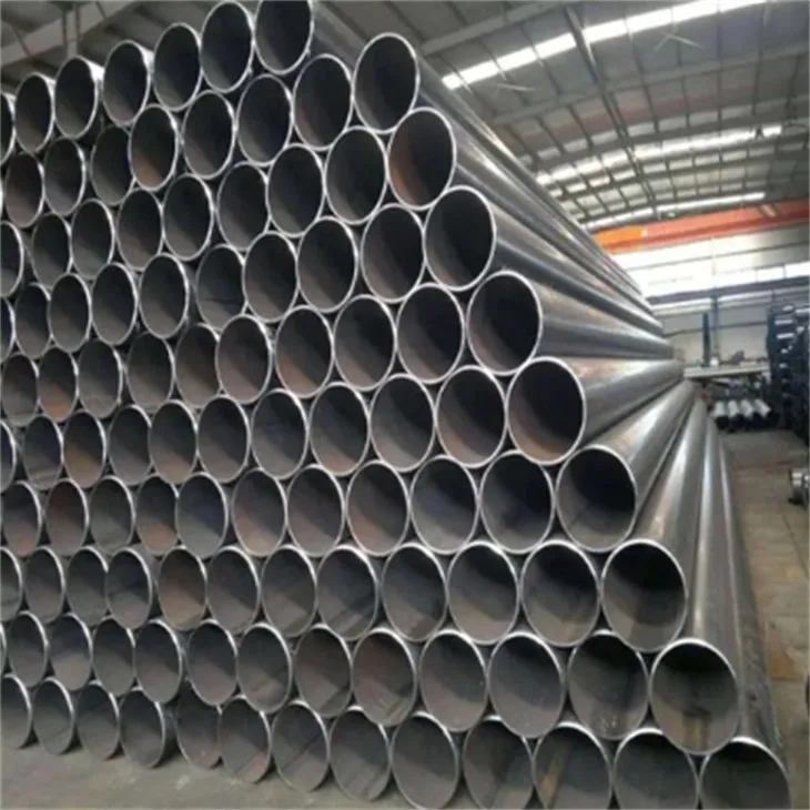 Costura recta de acero al carbono ASTM A252 soldada