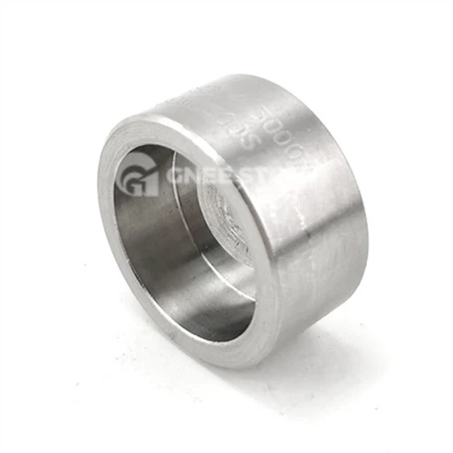 ASTM A105, ASTMA182 Tapa de tubería de acero para soldadura por zócalo