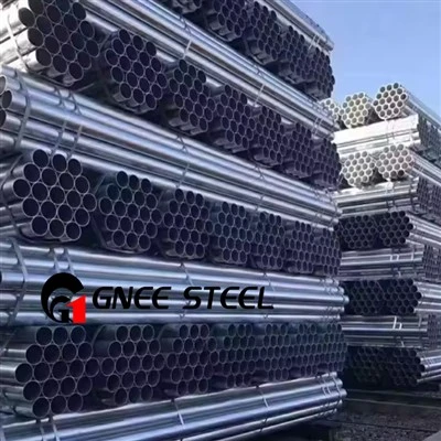 Tubo redondo de acero galvanizado St35